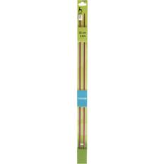 Yarn & Needlework Supplies Pony colour knitting single-ended aluminium 35cm x 2.00mm needle pair