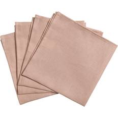 Tovaglioli di Stoffa Scandi Living Clean Servietten 45 x 45 cm 4er Pack Stoffserviette Rosa (45x45cm)