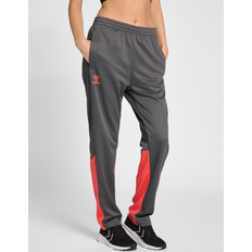 Orange Pantalons Hummel Jogging Femme Ongrid Poly - Gris