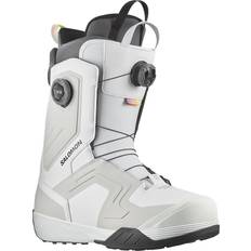 Salomon Dialogue Dual Boa Team Snowboard Boots White 30.5