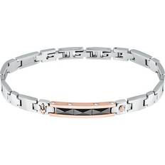 Acier Inoxydable Bracelets Maserati Bracelet JM423ATZ32 Acier inoxydable, Céramique Bicolore