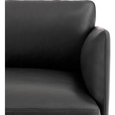 Muuto Outline Sofa Chaise Longue Left Brun Soffa