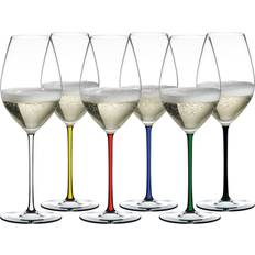 Riedel Flûte Riedel Fatto A Mano Champagnerglas 6er Set - Transparent/Hxø 25x8.6 cm 445 ccm Flûte 6pcs