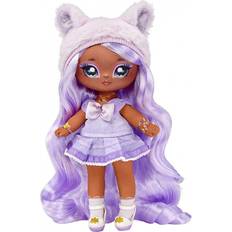 Toys MGA Na Na Na Surprise Sweetest Gems Juno Summers 7.5" Fashion Doll Light Amethyst Birthstone Inspired with Lavender Hair, Purple Dress & Brush, Poseable, Great Toy Gift for Girls Boys Ages 5 6 7 8 Years