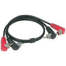 Kablar Klotz Angled RCA RCA Cable 3m