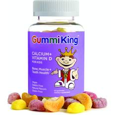 Orange Vitamins & Minerals King Calcium Vitamin D for Children 60 Gummies