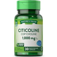 Vitamins & Supplements Nature's Truth Truth, Citicoline CDP Choline, 1,000 mg, Quick Release