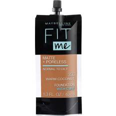 Maybelline New York Fit Me Matte Poreless Liquid Foundation Pouch - Warm Coconut