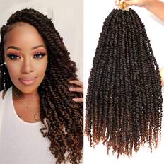 Black Stick Hair Extensions Packs Pretwisted Passion Twist Crochet Twist Crochet