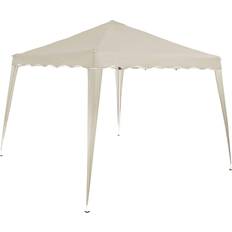 Deuba Faltpavillon Capri Popup Beige 3 x 3 m