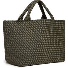 Neoprene Bags Naghedi Womens Olive St. Barths Medium Woven Tote bag 1 Size