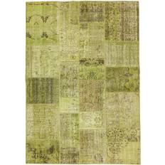 RugVista Patchwork Dark Yellow/Dark Green/Green Gelb, Grün 170 x 240cm