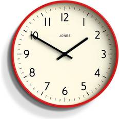 Jones Clocks Studio Red Wall Clock 30cm