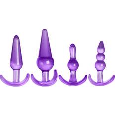 Baseks Booty Buttplug Träningsset Lila Lila