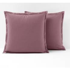 Red Pillow Cases LA REDOUTE INTERIEURS Cotton Percale 200 Count Pillow Case Red