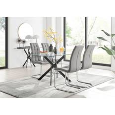 Leonardo Box Murano Grey Esstisch 120x70cm 5Stk.