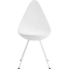 Fritz Hansen Chaises de Cuisine Fritz Hansen Drop Blanc Chaise de Cuisine