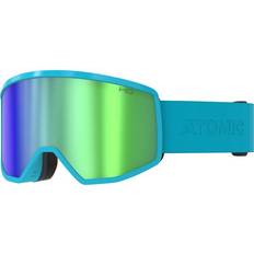 Atomic Lunettes Atomic Four Hd Ski Goggles Blue Green HD/CAT1-2