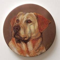 Labrador Retriever Glasbrik 4stk