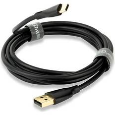 QED USB-kabel Kabler QED Connect USB Kabel 3A 15W 1.5 meter