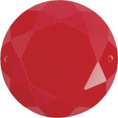 Garn & Håndarbejdsudstyr Rico Design Rico Design Aufnähsteine Kugel 28mm 2 Stück rot