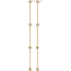 Edblad Multifärgade Örhängen Edblad Petite Earrings Multi Gold