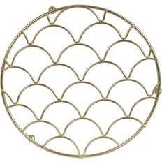 Gold Trivets Premier Housewares Vertex Deco Gold Trivet