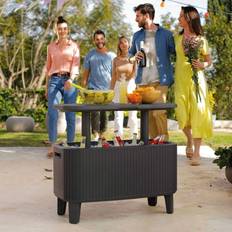 Keter 56 Litre Cool Box 59.1 US Quart Bevvy Bar Cooler Party/Garden Table
