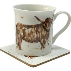 Leonardo Jennifer Rose Highland Cow Fine China