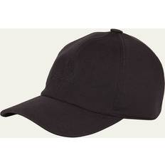 Cashmere Kasketter Loro Piana Logo-Embroidered Storm System Baby Cashmere Baseball Cap - Blue