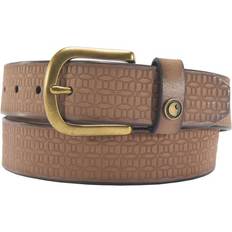 Carhartt Women Belts Carhartt Women's Saddle Leather Basketweave Belt Brown