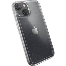 Speck Transparente Schutzhülle für iPhone 14 & iPhone 13 – Fallschutz, Kratzfest & vergilbungsfrei, zweilagige Hülle für iPhone 14 & iPhone 13 Hülle für 15,5 cm 6,1 Zoll Modell – Transparent mit