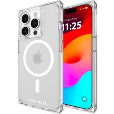 Case-Mate BLOX Square Apple iPhone 15 Pro [MagSafe Compatible] 12ft Drop Protection Clear