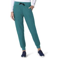 Turquoise - Women Pants Carhartt Women's Force Jogger Pant, Teal Blue, Petite