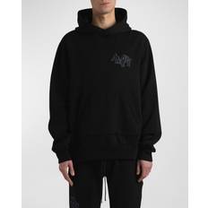 Amiri Sweaters Amiri Black Staggered Hoodie