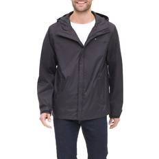 Tommy Hilfiger M - Men Rain Clothes Tommy Hilfiger Herren Jacke mit Kapuze, wasserdicht und atmungsaktiv Schwarz