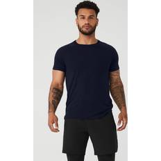 Men - Rayon T-shirts Alo Men's Triumph Crewneck T-Shirt Navy Navy