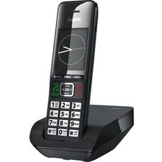 Hands free home phone Gigaset Gigaset Comfort 552H Additional Handset Charger Elegant Cordless Phone for DECT Base Made in Germany Hands-Free Function Big Phone Book, Titanium-Black