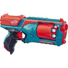 Toy Weapons Nerf Strongarm N-Strike Elite Toy Blaster with Rotating Barrel, Slam Fire, and 6 Official Elite Darts for Kids, Teens, and Adults Amazon Exclusive Orange