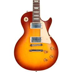 Gibson String Instruments Gibson Gibson Custom Murphy Lab 1959 Les Paul Standard Reissue Light Aged Electric Guitar Cherry Teaburst