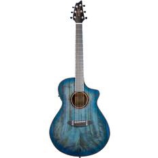 Breedlove Pursuit Exotic S Concert 6-String Acoustic Electric Guitar Blue Eyes