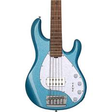 Sterling By Music Man StingRay Blue Sparkle E-Bass