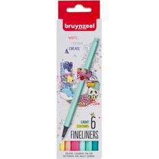 Fineliner Set Light 6 Colors