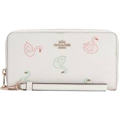 Coach Multicolored Wallets Coach Women s Long Zip Around Wallet Swan