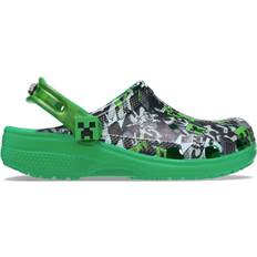 Crocs Kid's Minecraft Classic Clog - Black/Green