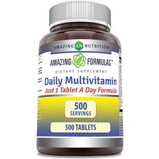 Vitamins & Supplements Amazing Nutrition Formulas Daily Multivitamin 500