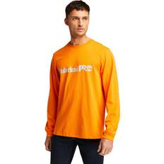 Orange graphic tee Timberland Pro Men's Long Sleeve Graphic Tee ORANGE