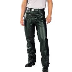 Leather - Men Pants Xelement B7400 Men's 'Classic' Black Fitted Leather Pants