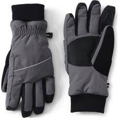 Lands' End Gloves & Mittens Lands' End Squall Glove Arctic Gray Regular