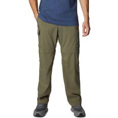 Men - Silver Pants Columbia Men's Silver Ridge Utility Convertible Pants- Green